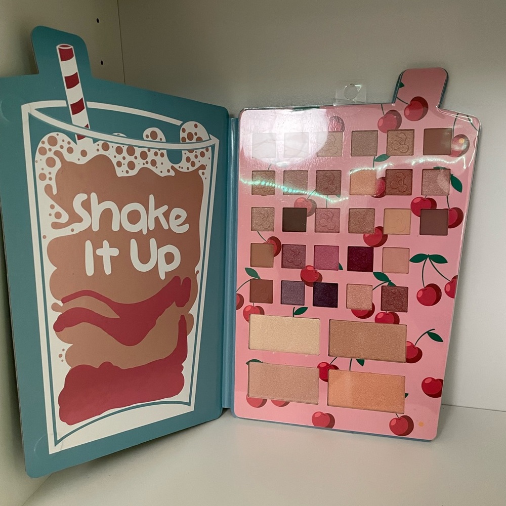 Cherry Cupcake and Milk Shake makeup palettes